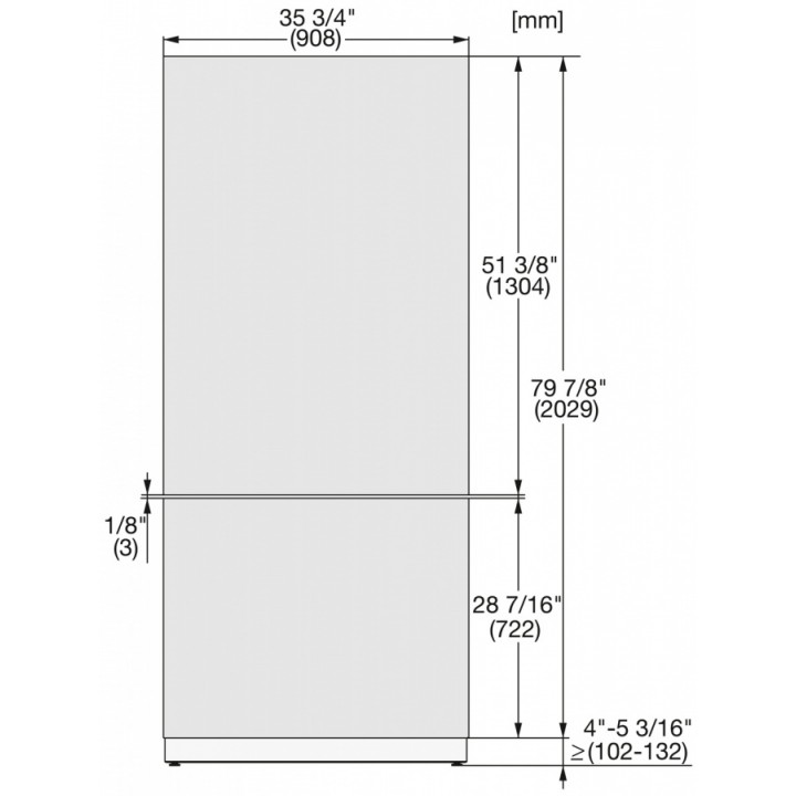 Фронтальная панель KFP 3625 ed/cs