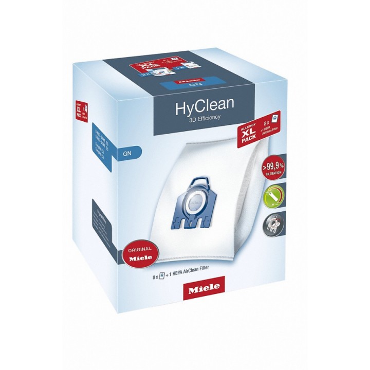 Комплект мешков пылесбор. Allergy XL Pack 2 HyClean GN + фильтр HA50