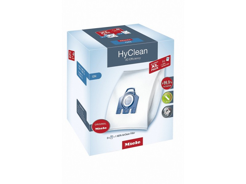 Комплект мешков пылесбор. Allergy XL Pack 2 HyClean GN + фильтр HA50